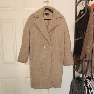 Lamarque Oversized Tan Sherpa Faux Fur Teddy Size XS/S